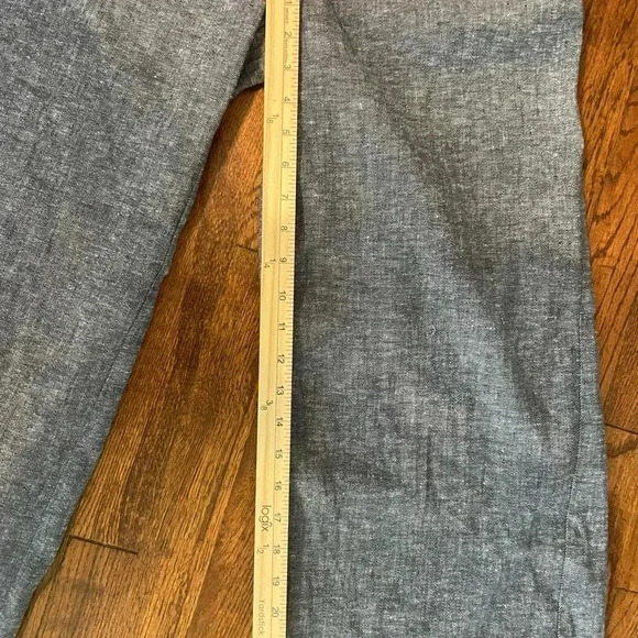 CHICO’S - NWT Black Label - Twill Chambray Strapless Jumpsuit/Romper (00) Size 2 - Picture 10 of 11